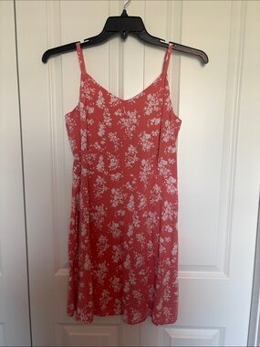 maurices red floral dress Red Floral Jacquard Midi Dress
